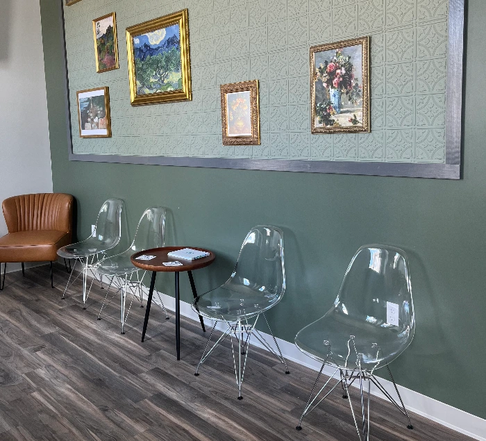 Welcome desk at Artful Orthodontics